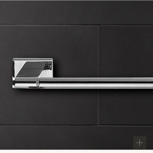 Restoration Hardware Modern 30 inch Towel Bar in Polished Chrome